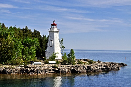 This is a picture of a lighthouse, and we're using it as sample image 1